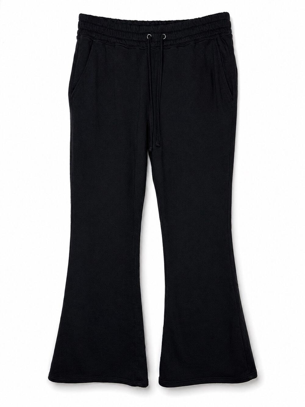 Abercrombie & Fitch Soft A&F Collection Black Flare Sweatpants Size Large